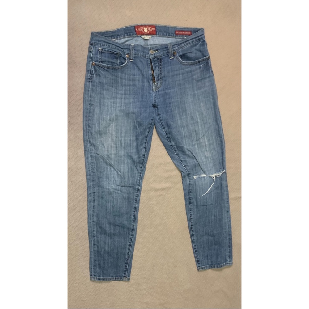 lucky brand skinny jeans size 6
